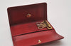 Authentic Louis Vuitton Vernis Multicles 4 Four Hooks Key Case M91976 Red 3526I