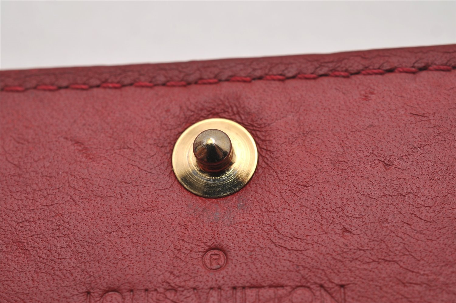 Authentic Louis Vuitton Vernis Multicles 4 Four Hooks Key Case M91976 Red 3526I