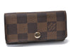 Authentic Louis Vuitton Damier Multicles 4 Key Case Holder N62631 LV 3527D