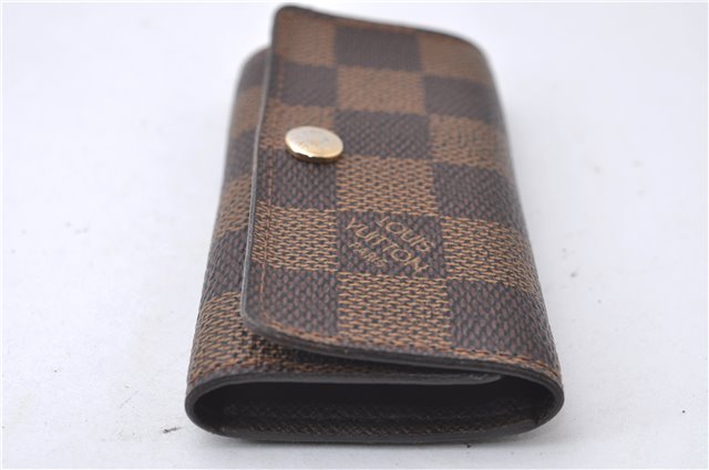 Authentic Louis Vuitton Damier Multicles 4 Key Case Holder N62631 LV 3527D