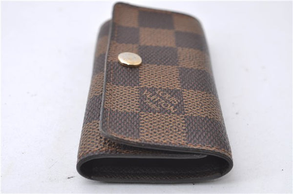 Authentic Louis Vuitton Damier Multicles 4 Key Case Holder N62631 LV 3527D