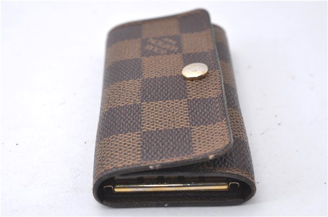 Authentic Louis Vuitton Damier Multicles 4 Key Case Holder N62631 LV 3527D