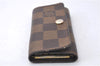 Authentic Louis Vuitton Damier Multicles 4 Key Case Holder N62631 LV 3527D