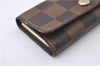 Authentic Louis Vuitton Damier Multicles 4 Key Case Holder N62631 LV 3527D