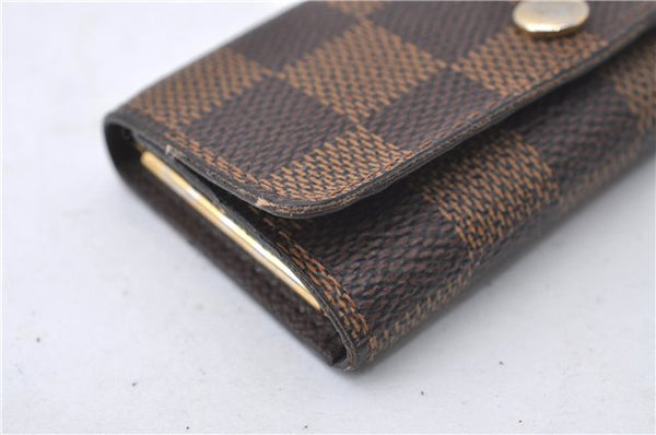 Authentic Louis Vuitton Damier Multicles 4 Key Case Holder N62631 LV 3527D