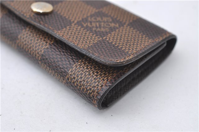 Authentic Louis Vuitton Damier Multicles 4 Key Case Holder N62631 LV 3527D