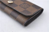 Authentic Louis Vuitton Damier Multicles 4 Key Case Holder N62631 LV 3527D