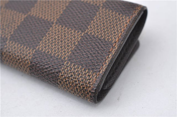 Authentic Louis Vuitton Damier Multicles 4 Key Case Holder N62631 LV 3527D