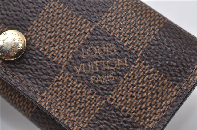 Authentic Louis Vuitton Damier Multicles 4 Key Case Holder N62631 LV 3527D