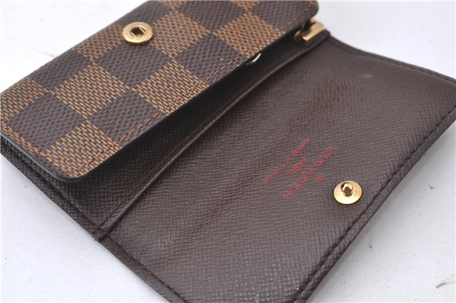 Authentic Louis Vuitton Damier Multicles 4 Key Case Holder N62631 LV 3527D