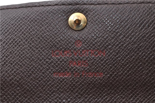 Authentic Louis Vuitton Damier Multicles 4 Key Case Holder N62631 LV 3527D