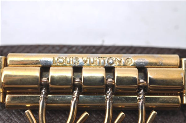 Authentic Louis Vuitton Damier Multicles 4 Key Case Holder N62631 LV 3527D