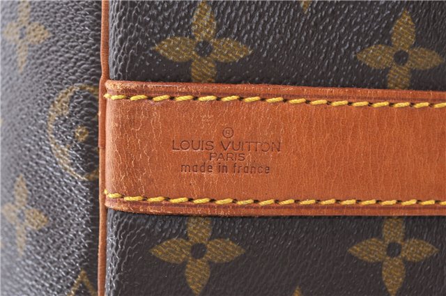 Authentic Louis Vuitton Monogram Keepall Bandouliere 55 M41414 Boston Bag 3527F