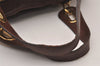 Authentic Chloe Paraty Medium 2Way Shoulder Hand Bag Purse Leather Brown 3530I