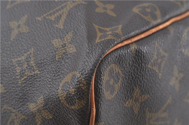 Authentic Louis Vuitton Monogram Speedy 40 Hand Boston Bag M41522 LV 3531B