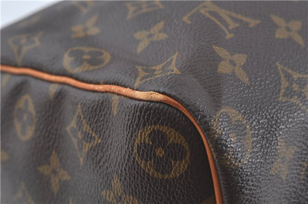 Authentic Louis Vuitton Monogram Speedy 40 Hand Boston Bag M41522 LV 3531B