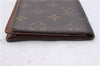 Authentic Louis Vuitton Monogram Porte Cartes Credit Yen Wallet M60825 LV 3532D