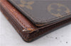 Authentic Louis Vuitton Monogram Porte Cartes Credit Yen Wallet M60825 LV 3532D