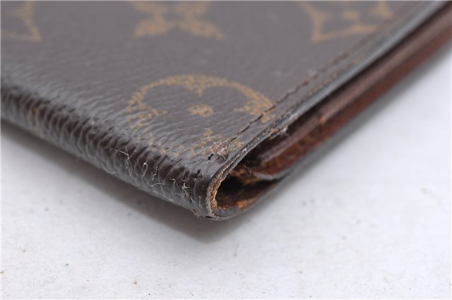 Authentic Louis Vuitton Monogram Porte Cartes Credit Yen Wallet M60825 LV 3532D