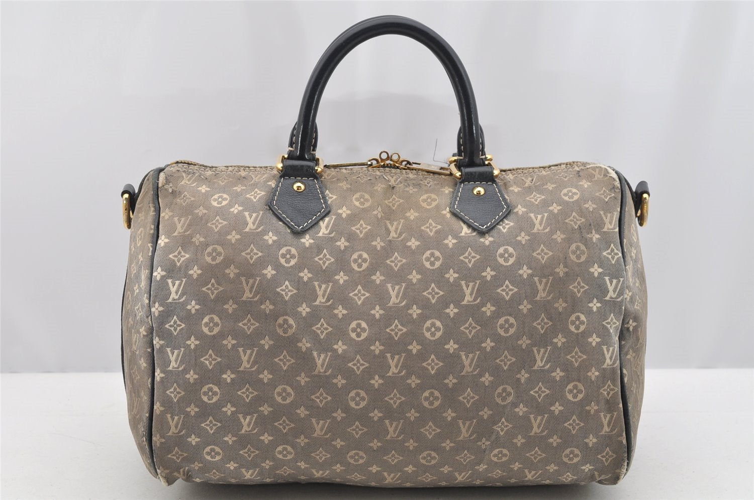 Auth Louis Vuitton Monogram Idylle Speedy Bandouliere 30 Blue M56703 LV 3534I