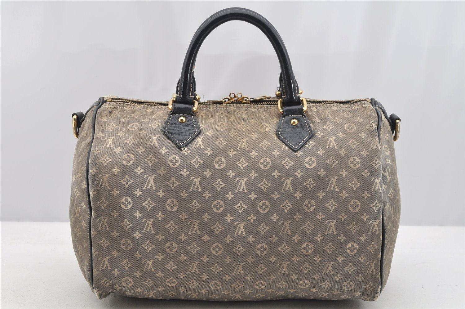 Auth Louis Vuitton Monogram Idylle Speedy Bandouliere 30 Blue M56703 LV 3534I