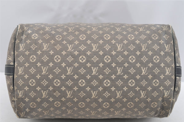 Auth Louis Vuitton Monogram Idylle Speedy Bandouliere 30 Blue M56703 LV 3534I