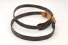 Authentic Louis Vuitton Monogram Brown Shoulder Strap 46.1" LV 3536E