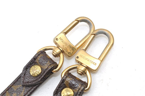 Authentic Louis Vuitton Monogram Brown Shoulder Strap 46.1" LV 3536E