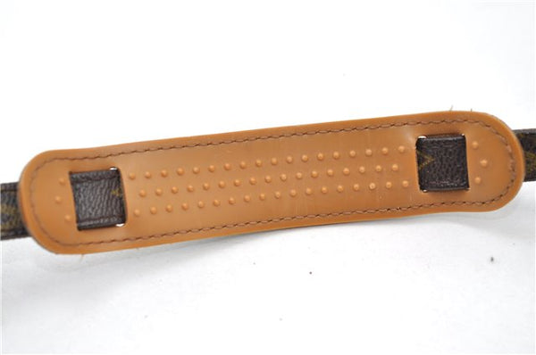 Authentic Louis Vuitton Monogram Brown Shoulder Strap 46.1" LV 3536E