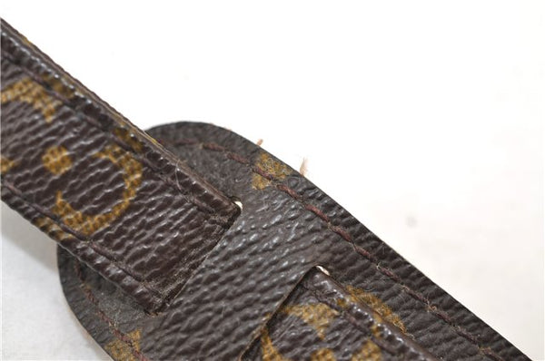 Authentic Louis Vuitton Monogram Brown Shoulder Strap 46.1" LV 3536E