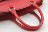 Authentic Louis Vuitton Epi Riviera Hand Bag Red M48187 LV Junk 3538I