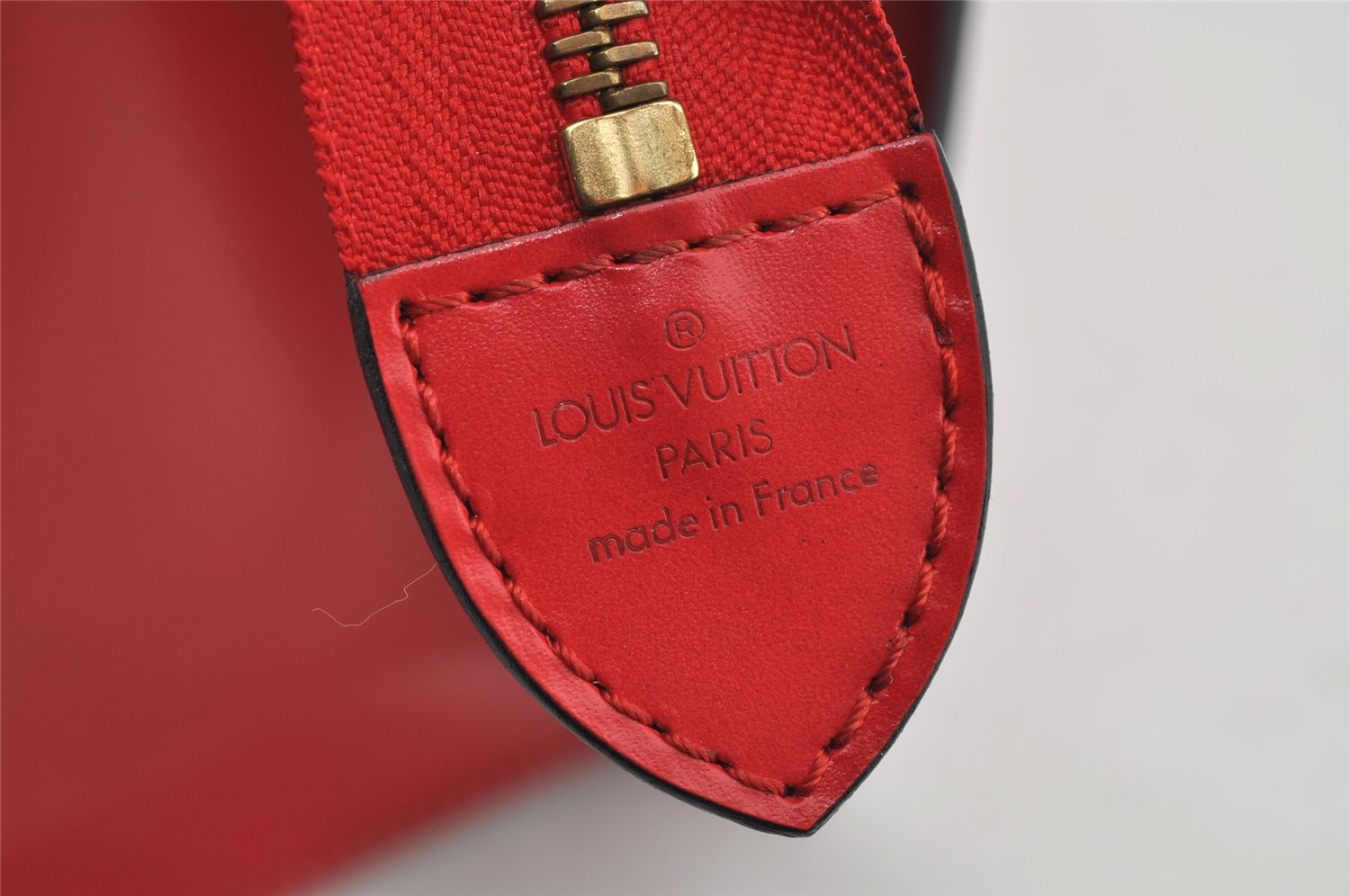 Authentic Louis Vuitton Epi Riviera Hand Bag Red M48187 LV Junk 3538I