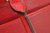 Authentic Louis Vuitton Epi Riviera Hand Bag Red M48187 LV Junk 3538I