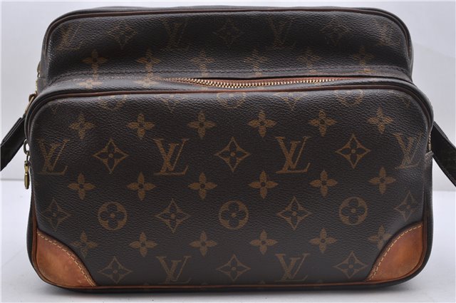 Authentic Louis Vuitton Monogram Nile Shoulder Cross Body Bag M45244 LV 3540D