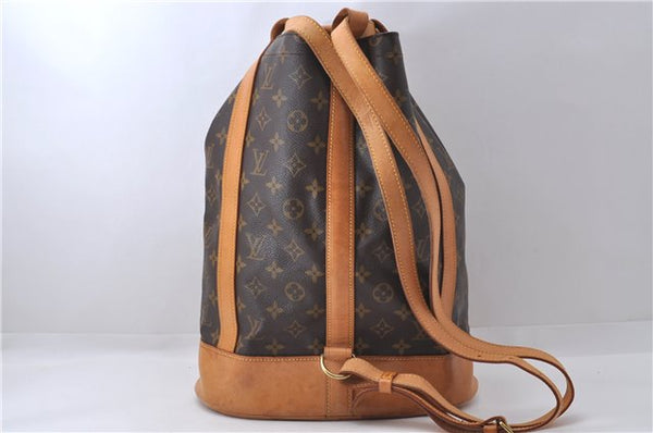 Authentic Louis Vuitton Monogram Randonnee PM Shoulder Bag M42243 LV 3542D