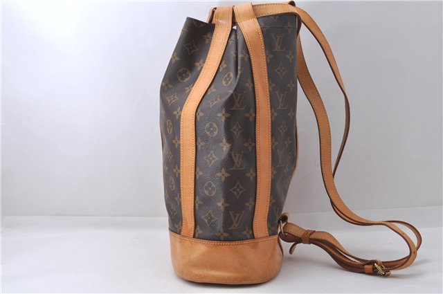 Authentic Louis Vuitton Monogram Randonnee PM Shoulder Bag M42243 LV 3542D
