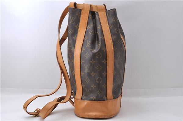 Authentic Louis Vuitton Monogram Randonnee PM Shoulder Bag M42243 LV 3542D