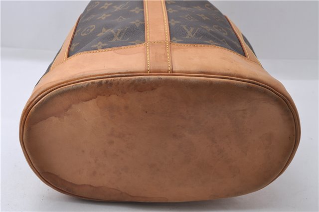 Authentic Louis Vuitton Monogram Randonnee PM Shoulder Bag M42243 LV 3542D