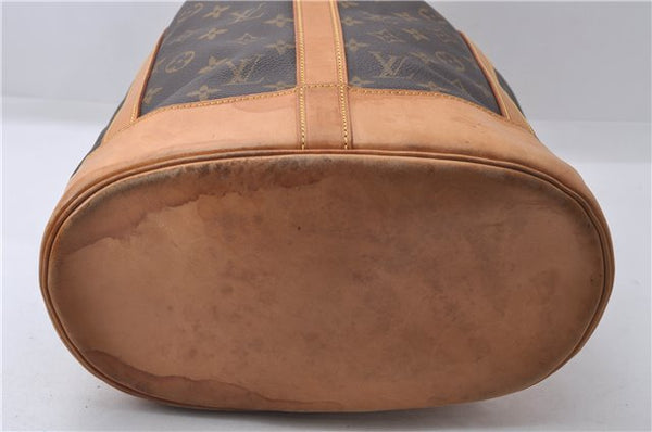 Authentic Louis Vuitton Monogram Randonnee PM Shoulder Bag M42243 LV 3542D