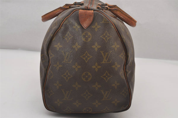 Authentic Louis Vuitton Monogram Speedy 35 Hand Boston Bag Old Model LV 3542I