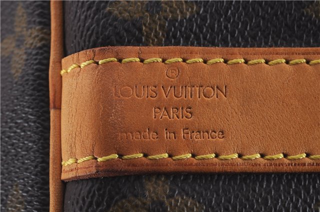 Auth Louis Vuitton Monogram Keepall Bandouliere 60 Boston Bag M41412 LV 3543D