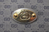 Authentic GUCCI Vintage Micro GG PVC Leather Hand Bag Purse Navy Blue 3543I