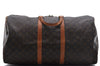 Authentic Louis Vuitton Monogram Keepall 55 Boston Bag M41424 LV 3544D