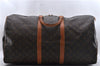 Authentic Louis Vuitton Monogram Keepall 55 Boston Bag M41424 LV 3544D