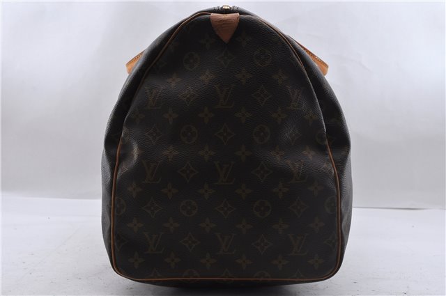 Authentic Louis Vuitton Monogram Keepall 55 Boston Bag M41424 LV 3544D