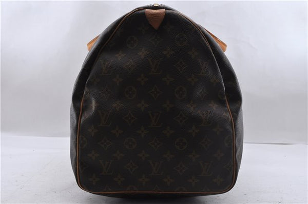 Authentic Louis Vuitton Monogram Keepall 55 Boston Bag M41424 LV 3544D