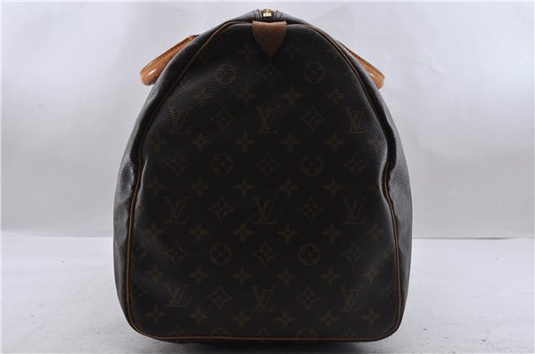 Authentic Louis Vuitton Monogram Keepall 55 Boston Bag M41424 LV 3544D