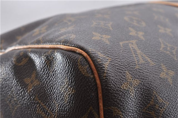 Authentic Louis Vuitton Monogram Keepall 55 Boston Bag M41424 LV 3544D