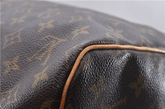 Authentic Louis Vuitton Monogram Keepall 55 Boston Bag M41424 LV 3544D