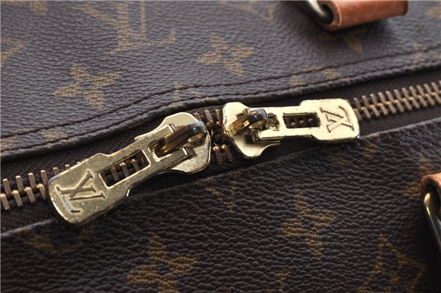 Authentic Louis Vuitton Monogram Keepall 55 Boston Bag M41424 LV 3544D